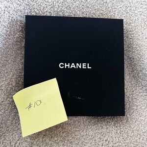 CHANEL Black storage box